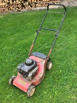 Prodám funkční sekačku RASER s motorem Briggs & Stratton