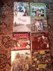 Trampské a country lp desky. - 1