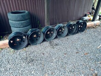 plechová kola 4x108, 6,5x16, ET31, 6Ks