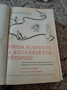 Sandtnerová Kniha rozpočtů a kuchařských předpisů - 1