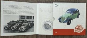 Stříbrná mince Na kolech - Motorové vozidlo Z 6 "Hurvínek"