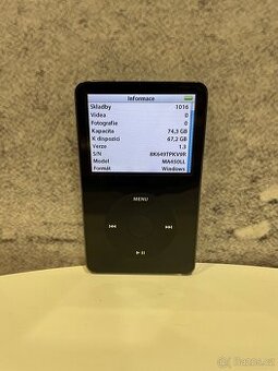 Apple iPod Classic 5th Generation 80 GB černý