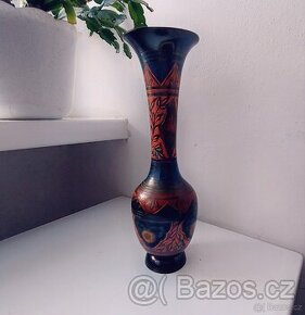 Váza mosaz 26cm