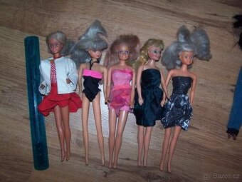 Barbie, Ken, retro s příslušenstvím- 80léta