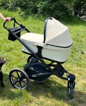 Thule Urban Glide 3 korba Soft Beige + pláštěnka + moskytiér