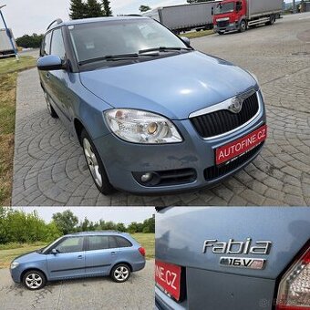 ŠKODA FABIA II ELEGANCE 1,6 16v ALU KOLA, AUTOKLIMA, PARKASI
