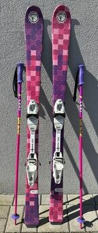 Dětské lyže 130cm + hůlky