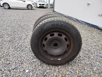 Sada Zimních kol na discích 195/65/15 Octavia I 5x 100, - 1