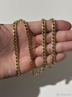 Zlatý řetízek pancier 14k (dutý)