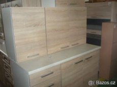 Levná kuchyně 120cm dub