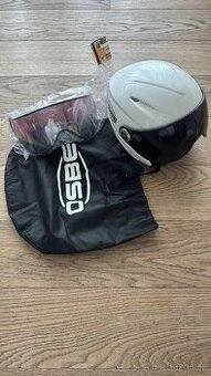 Dámská lyžařská helma OSBE OSKI 3 - vel. 54 + štít