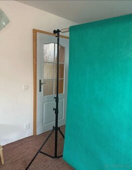 Zlelené plátno - pozadí