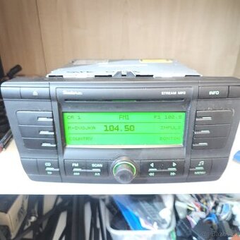 ŠKODA STREAM MP3 CD OCTAVIA II