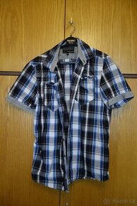 pánská kostkovaná košile, XL