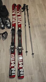 Lyže + přezkáče