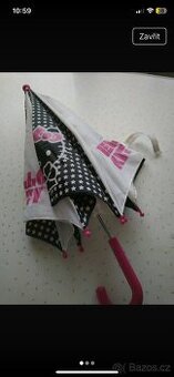 Dívčí deštník s Hello Kitty
