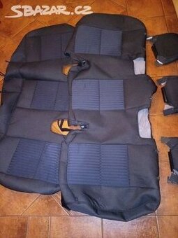 PRODÁM NAZAKÁZKU UŠITÝ KVALITNÍ ČERNÝ POTAH TRANSIT