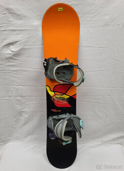 Dětský Snowboardový set Atomic 119cm s vázáním LTD