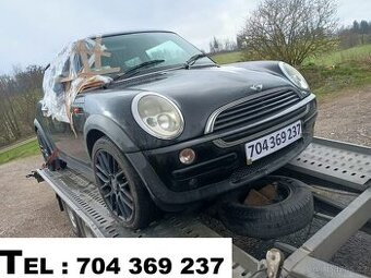 // Mini Cooper 1.6i, 85kw, 2003 // DÍLY