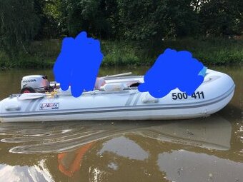 Honda 15HP +Pacif marine 4m