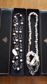 Sady náhrdelníků a náramků s perlami