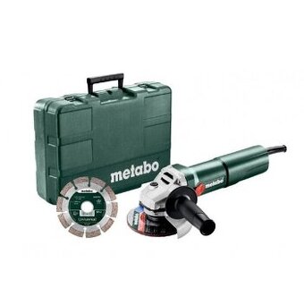 Metabo úhlová bruska 125mm/1100wv kufr + DIAMANTOVÝ kotouč