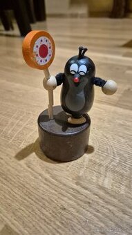 Dřevěná figurka Krteček