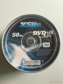 DVD+R X-SITE 4,7GB 8x 50ks spindle box