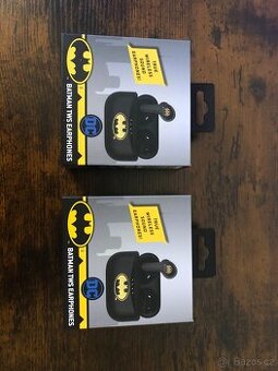 Dvoje sluchátka Batman