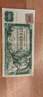Bankovka 100 Kčs ČSSR