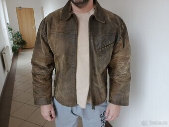 Pánská kožená bunda Vintage
