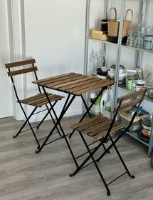 Skládací nábytek IKEA stůl + židle