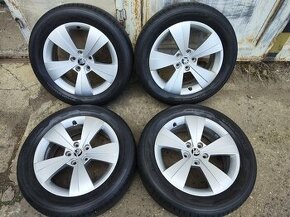 17"letní alu sada Triton 5x112 origo Superb 3 Passat B8 3G