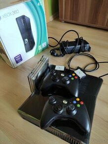 Xbox 360, 2 ovladače + hry