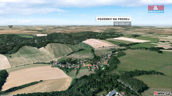 Prodej pole, 62035 m², Slabce
