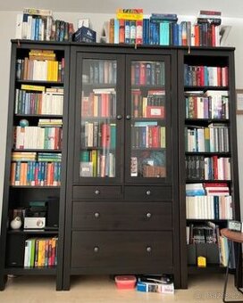 IKEA HEMNES  2X KNIHOVNA