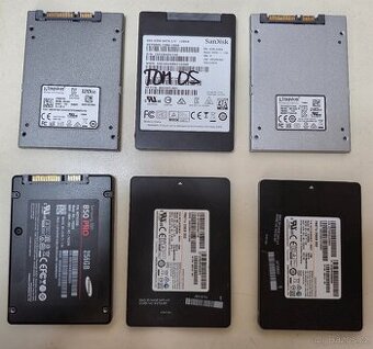 Mix SSD disků