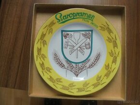 reklamní talíř STAROPRAMEN