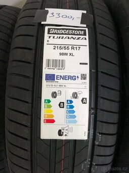 Nové letní pneu 215/55 R17