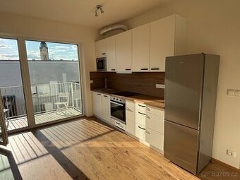 Světlý a moderní byt 1+kk o výměře 31,3 m² s balkonem 4,5 m2