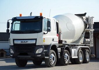 DAF CF450 8x4 - domíchávač betonu Liebherr