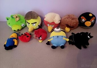 Plyšáci Angry birds a další