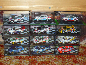 Kovové modely rally 1/43: Altaxa, IXO, DeAgostini