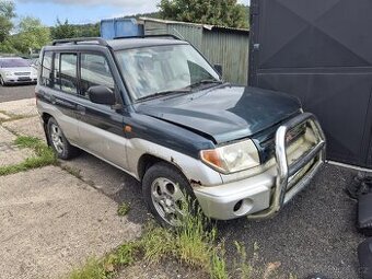 Mitsubishi Pajero Pinin benzín, pojízdné, koroze