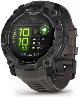 Hodinky Garmin Instinct 3 AMOLED 50mm, Black