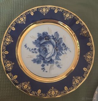 Porcelánové ozdobné talíře - 1