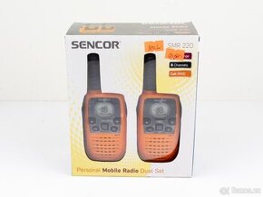 Sada 2 nových vysílaček Sencor SMR 220 /25169/