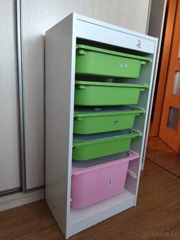 Ikea Trofast regál skříň na boxy