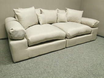 Nové bigsofa LIONORE krémové