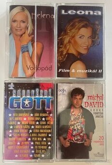 MC kazety Helena, Leona, Michal David , K.Gott + mix